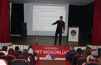 Ereğli'de acil durum ve tahliye tatbikatı