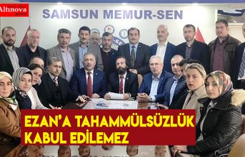Ezan’a Tahammülsüzlük Kabul Edilemez