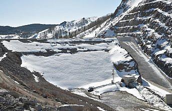 Giresun'da gölette sızıntı nedeniyle bölgedeki 12 hanenin boşaltılması