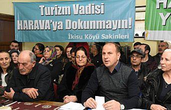 Gümüşhane'de köylülerden mermer ocağı tepkisi