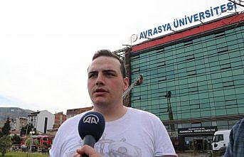 GÜNCELLEME 2 - Avrasya Üniversitesi yerleşkesinde yangın