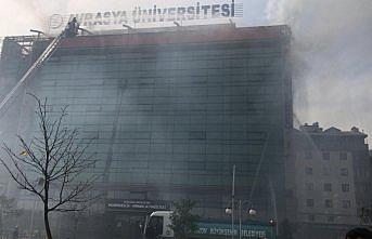 GÜNCELLEME - Avrasya Üniversitesi yerleşkesinde yangın