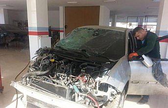 GÜNCELLEME - Ordu'da otomobil ırmağa yuvarlandı: 1 ölü