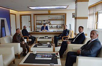 Havza Belediye Başkanı İkiz'e taziye ziyareti