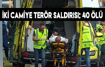 İki camiye terör saldırısı: 40 kişi yaşamını yitirdi