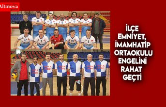 İlçe Emniyet, İmamhatip Ortaokulu engelini rahat geçti