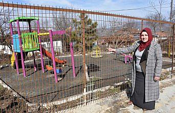 İlçenin tek kadın muhtarı yeniden aday