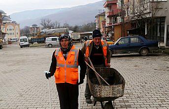 İlçenin temizliği Karakoç çiftine emanet