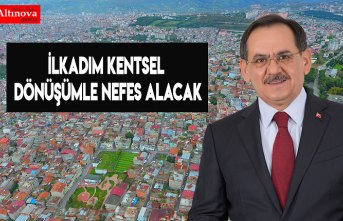 İlkadım kentsel dönüşümle nefes alacak