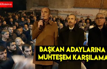 İyi Parti Belediye Başkan Adaylarına Dededağı ve Doğanca'da Muhteşem Karşılama 
