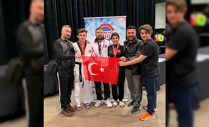 Karabüklü tekvandocudan Amerika'da başarı