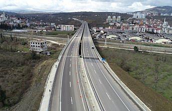 Ordu Çevre Yolu şehir trafiğini rahatlattı