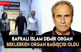 Organ beklerken organ bağışçısı oldu