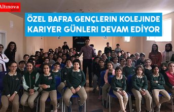 Özel Bafra Gençlerin Kolejinde Kariyer Günleri Devam Ediyor