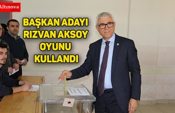 Rızvan Aksoy Oyunu Kullandı