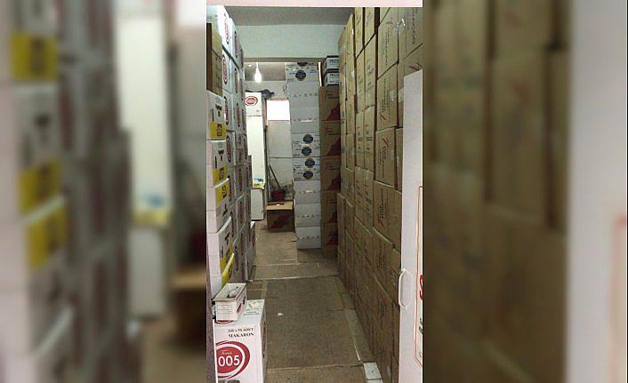 Samsun'da kaçakçılık operasyonu