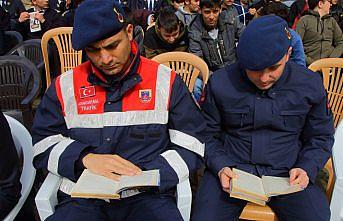 Tirebolu'da kitap okuma etkinliği