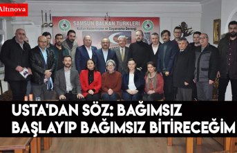 USTA'DAN SÖZ: BAĞIMSIZ BAŞLAYIP BAĞIMSIZ BİTİRECEĞİM
