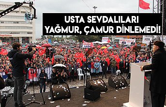 Usta Sevdalıları Yağmur, Çamur Dinlemedi!