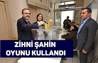 Zihni Şahin Oyunu Kullandı