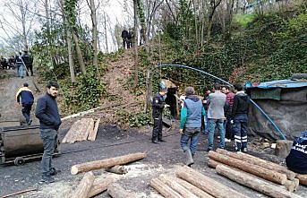 Zonguldak'ta ruhsatsız maden ocağında göçük