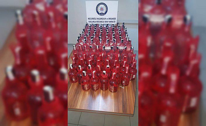 Zonguldak'ta sahte içki operasyonu