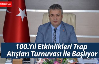 19 Mayıs Belediyesi 100.Yıl Etkinliklerine Trap Atışları Turnuvası İle Başlıyor