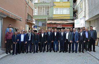 AK Parti Samsun Milletvekili Yusuf Ziya Yılmaz'dan Havza ziyareti