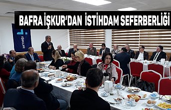 Bafra İŞKUR‘dan 2019 İstihdam Seferberliği Çalışmaları