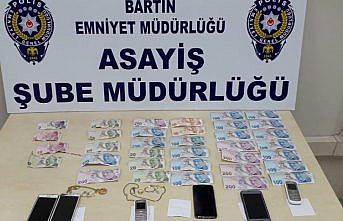 Bartın'da yankesicilik şüphelisi 5 kişi tutuklandı