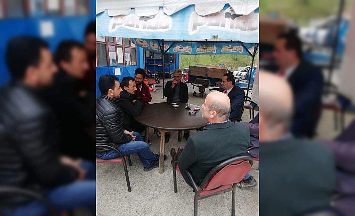 Belediye Başkanı Yanmaz'dan esnaf ziyareti