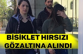 BİSİKLET HIRSIZI GÖZALTINA ALINDI