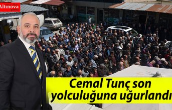 Cemal Tunç son yolculuğuna uğurlandı