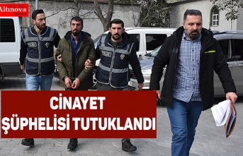 Cinayet şüphelisi tutuklandı