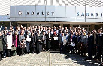 Gümüşhane Belediye Başkanı Ercan Çimen mazbatasını aldı