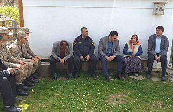Kaymakam Doğan'dan şehit annesine ziyaret