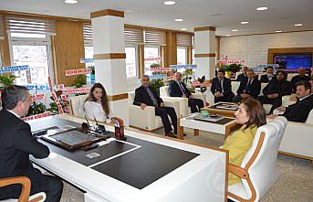 Kaymakam Yılmaz'dan Başkan Özdemir'e ziyaret