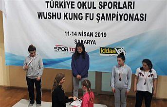 Ladikli wushu kung fu sporcularının Türkiye başarısı