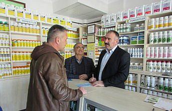 Ladik'te yabani otla mücadele