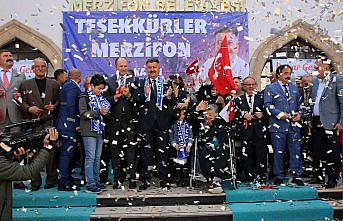 Merzifon Belediye Başkanı Kargı, görevine başladı