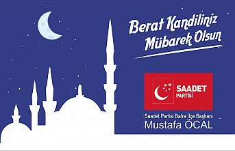 Mustafa Öcal'dan Berat Kandili Mesajı