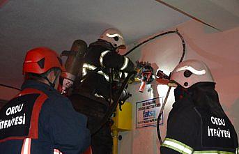 Ordu'da trafo yangını