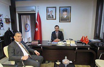 OSB Müdürü Uzun'dan Kaymakam Koşal'a ziyaret