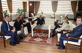 Romanya'nın Ankara Büyükelçisi Şopanda Trabzon'da