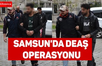 Samsun'da DEAŞ operasyonu 