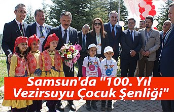 Samsun'da "100. Yıl Vezirsuyu Çocuk Şenliği"