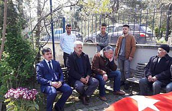 Şehit Satılmış Şahin kabri başında dualarla anıldı