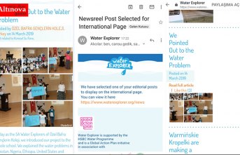 Özel  Bafra Gençlerin Koleji  Ortaokulu “Su Kaşifi”  Projesi Uluslararası Platformlarda