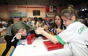 Türkiye Yıldızlar Bilek Güreşi Birinciliği sona erdi