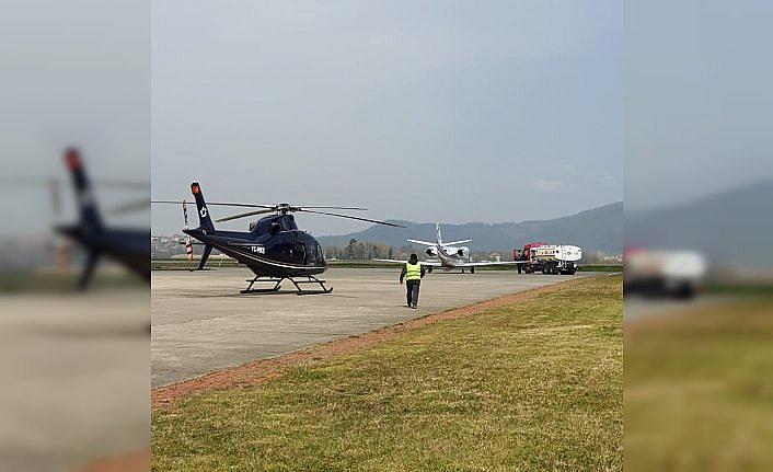 Zonguldak Havalimanı'nda test uçuşları çalışması